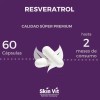 Resveratrol 550mg 60 Cápsulas Skin Vit Vegano Sin Gluten