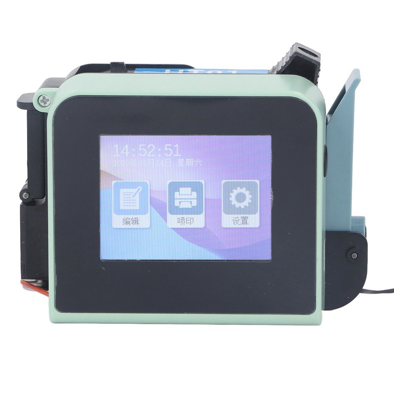 Inkjet Printer with Ink Cartridge LED Touch Screen Handheld Inkjet
