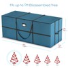 StorageBud Christmas 2 Pack Tree Storage Bag - Fits Up