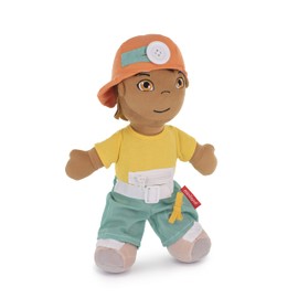 Miniland Educational Multicultural Fastening Dolls, Hispanic Boy