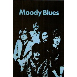 Moody Blues 4"x6" Reprint Mini Poster 0192