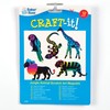 Baker Ross AG801 Jungle Animal Scratch Art Magnets (Pack of