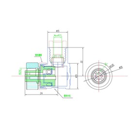 M12 Connector 4 pin Field Female Socket Right Angle Plastic Screw Locking Circular Sensor Connectors for Cable Assembly