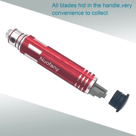 Nuofany Prime Model Scriber Gundam - Herramienta de corte para pasatiempos, 7 cuchillas, 0.1/0.2/0.4/0.6/0.8/1.0/2.0 mm