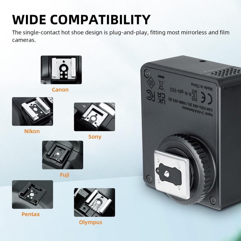 Godox iM30 Flash iFlash iM30 Camera Flash, GN15, 7 Power