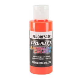 Createx Fluorescent Airbrush Color, Orange, 2 oz