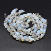 Moonstone Beads Opal Gemstone Strand 8 mm Chip Synthetic Gemstones