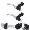 Kisangel Aluminum Bike Brakes Handle Universal Fit for Most Bikes