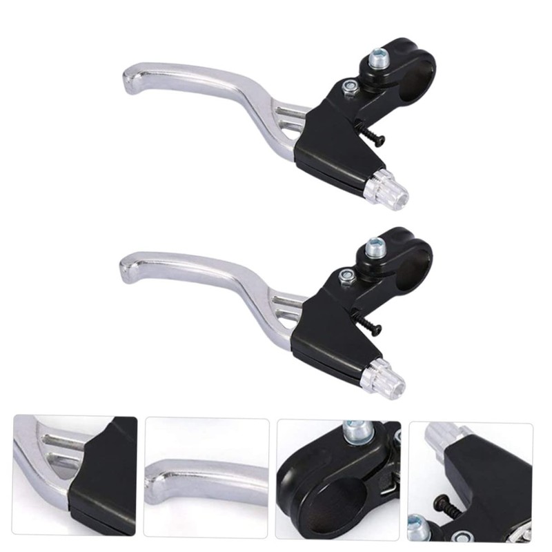 Kisangel Aluminum Bike Brakes Handle Universal Fit for Most Bikes