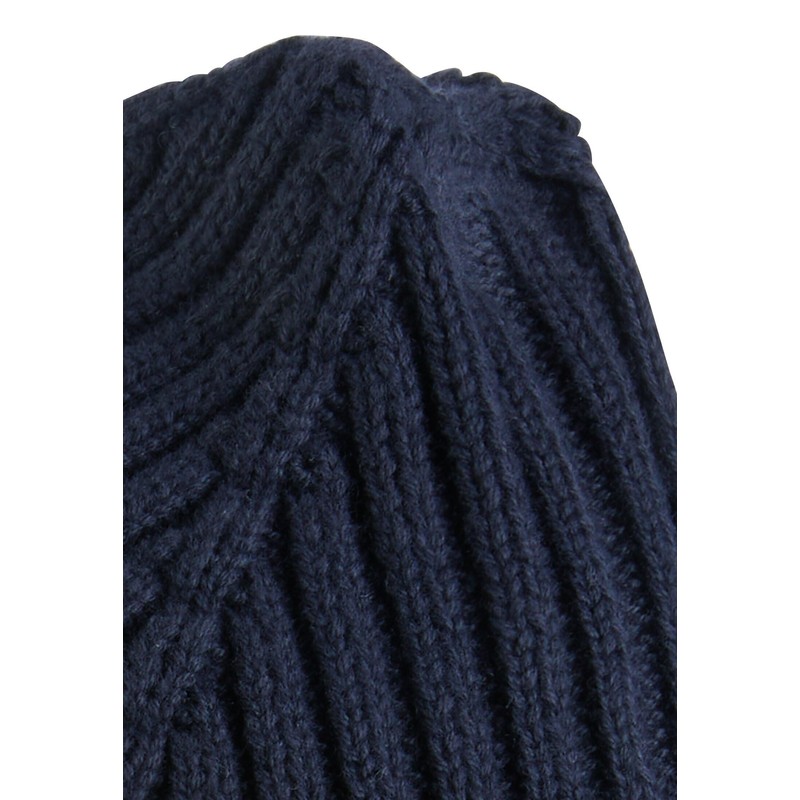 camel active Men's Pure Cotton Beanie, midnight blue