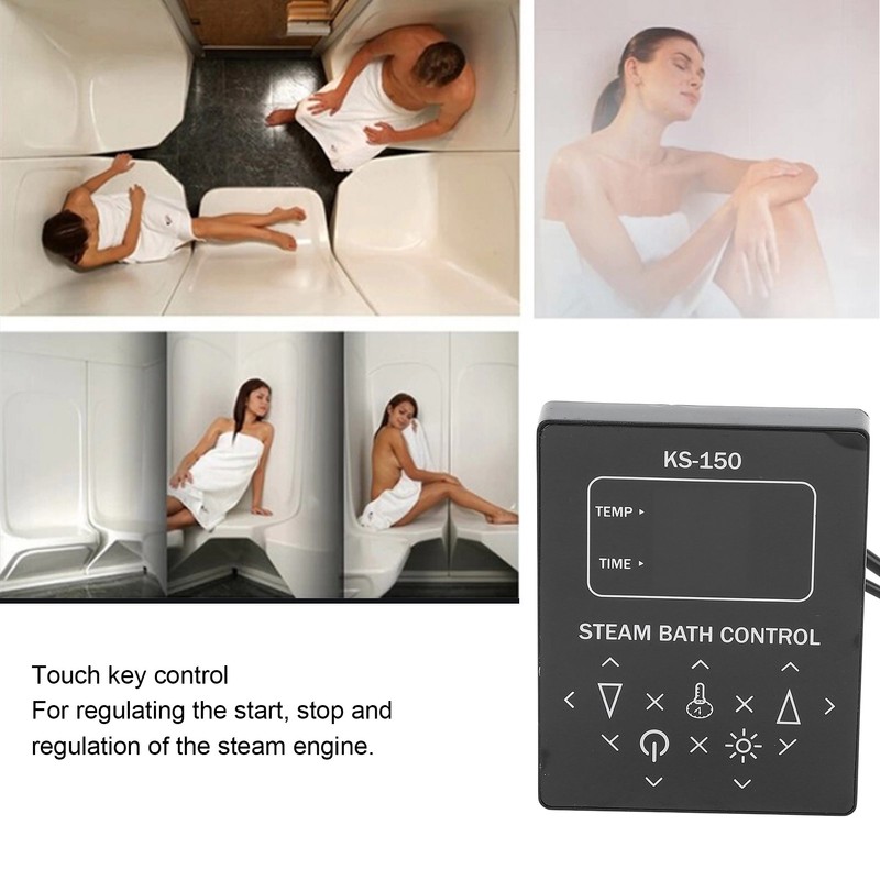 Sauna Control Panel Digital Display Sauna Heater Touch Screen Controller