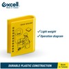EXCELL Carton Flaps Holder Box Clips Yellow - 12 Pack