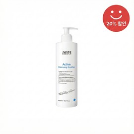 Santé Cleansing Soother Active Mildly Acidic Foam Cleansing 500ml / 상떼 클렌징 수더 액티브 약산성 폼클렌징 500ml