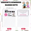 Geiserailie Funny Gift of Nothing Bag Hilarious Joke for the