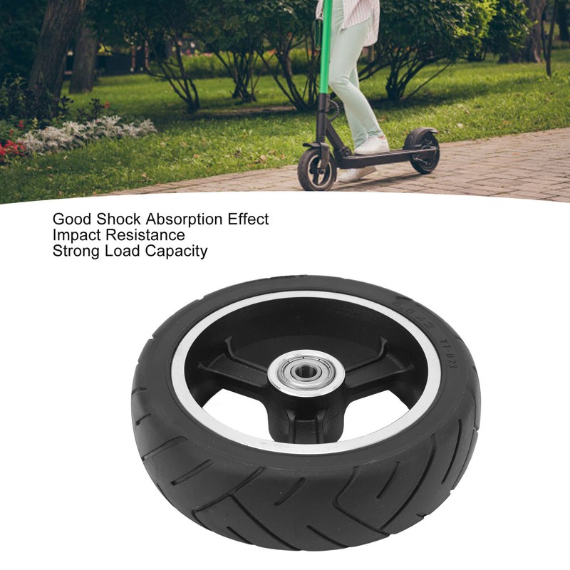 5.5x2 Electric Scooter Rear Tire Wheel with Aluminum Alloy Hub
