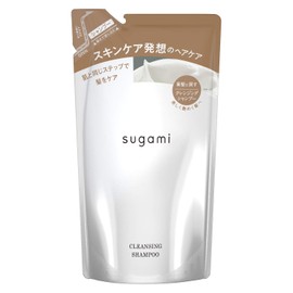 Sugami Cleansing Shampoo Jasmine & Bergamot Scent, Refill, 11.3 oz (320 g)