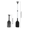 Telescoping Emergency Paddle Aluminum Alloy Plastic UV Proof Inflatable Boat