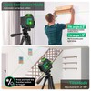 [2025 Upgraded] 3D laser level, Elikliv 3x360° Laser Marker, Green