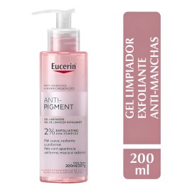 Eucerin Anti-pigment Gel Limpiador 200 Ml Todo Tipo De Piel Día/noche