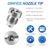 2 Sets 1.1 mm Foam Cannon Orifice Kit, Universal 0.04in