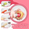 Vegetable Corer with Four Drill Attachments, Vegetable Twister Veggie Drill,