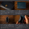 Am De Mas CP-045 Men's Compact Coin Case, Genuine Leather,