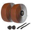 GORIX Road Bike Bar Tape Leather (GX-GLB) Brown Bicycle Grip