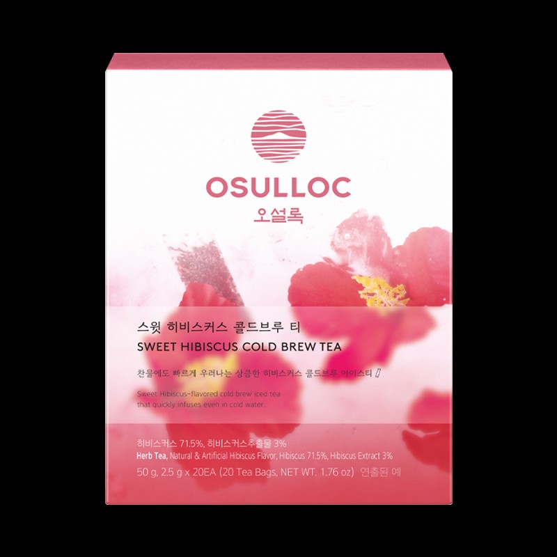 Osulloc [오설록]스윗 히비스커스 콜드브루 티 20입 (원산지:상세설명참조) [Osulloc] Sweet Hibiscus