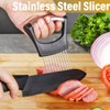 SIRLOMU New Improved Onion Holder for Slicing, Stainless Steel Onion