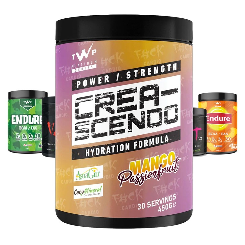 TWP Nutrition Platinum Series Crea-Scendo Creatine Powder, 470g / 250g