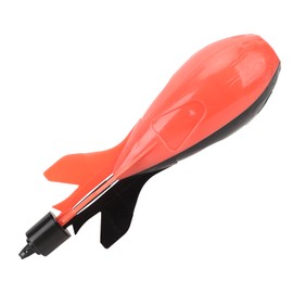 Fishing Nest Maker Feeder Bait Thrower for Carp Fish Lure Cage Outdoor Fishing Accessory Orange Pink and Black