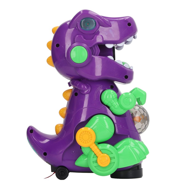 Dinosaur Bubble Machine Electric Universal Light Sound Automatic Bubble Dinosaur