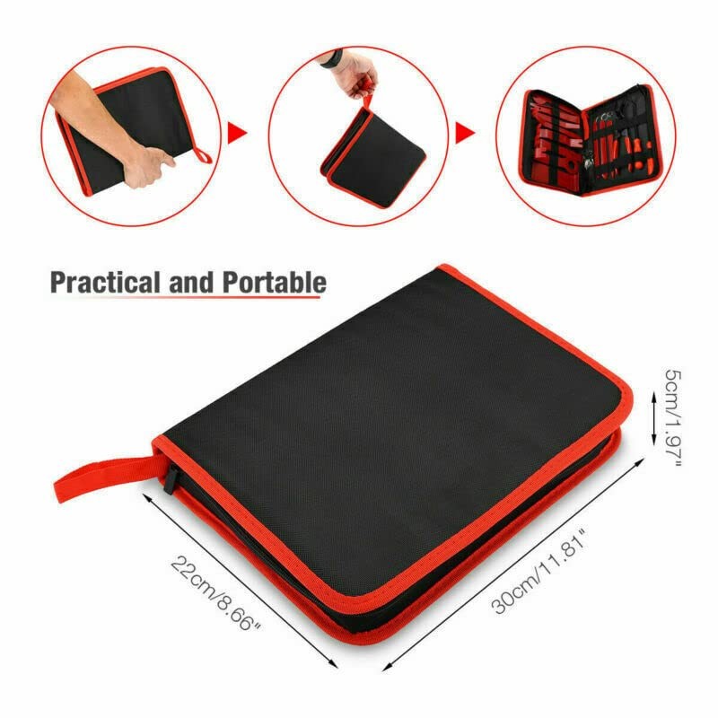 14 Pcs Car Trim Removal Pry Tool Molding Kit Panel