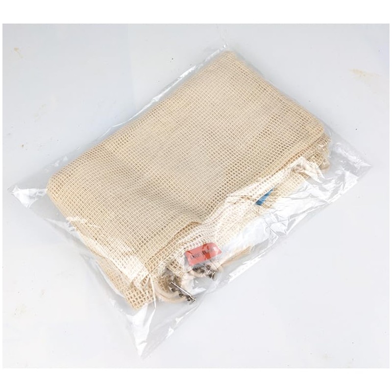 ZONADA Set of 9 Biodegradable Cotton Fruit & Veggie Mesh