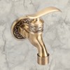 Antique Style Brass Washing Machine Faucet Wall Mount Laundry Cold