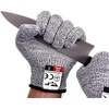 PISAU (IMPROVED) Cut Resistant Gloves with Secure-Grip Microdots and Level