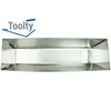 Toolty Stainless Steel Plasterers Mud Pan - 14" - 360mm