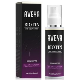 AVEYA Spray para el Crecimiento del Cabello, para Mujeres y Hombres con Aceite de Romero, Aceite de Batana y Biotina para el Cuero Cabelludo...       