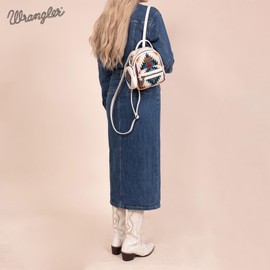 Montana West x Wrangler Mini Backpack Aztec Back Pack Purse for Women