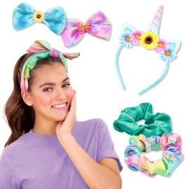 Activity Kings ILY 3-in-1 Hairwear for Girls | Customizable Accessories |(Ages 6+)