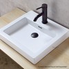 Luxier DS02-TO 1-5/8 in. Brass Bathroom and Vessel Sink Push