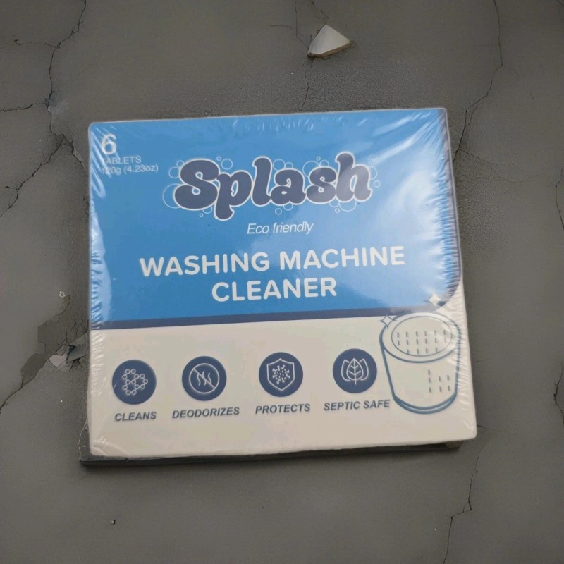Splash Eco-Friendly Washing Machine Cleaner for HE Front Load &