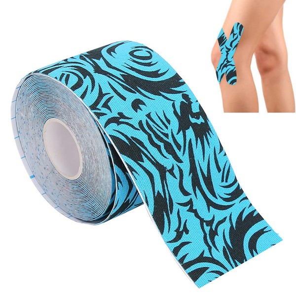Elastic Tape, Kinesiology Sports Band, Kinesiology Tape, Medical Fabric, Waterproof Muscle Plaster, Sports Band for Muscle Pain, Muscle Support (03)