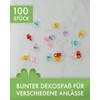 100 Pink Mini Decorative Chnu Roller – 2 cm –