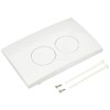Geberit Actuator Plate, white, 115125111