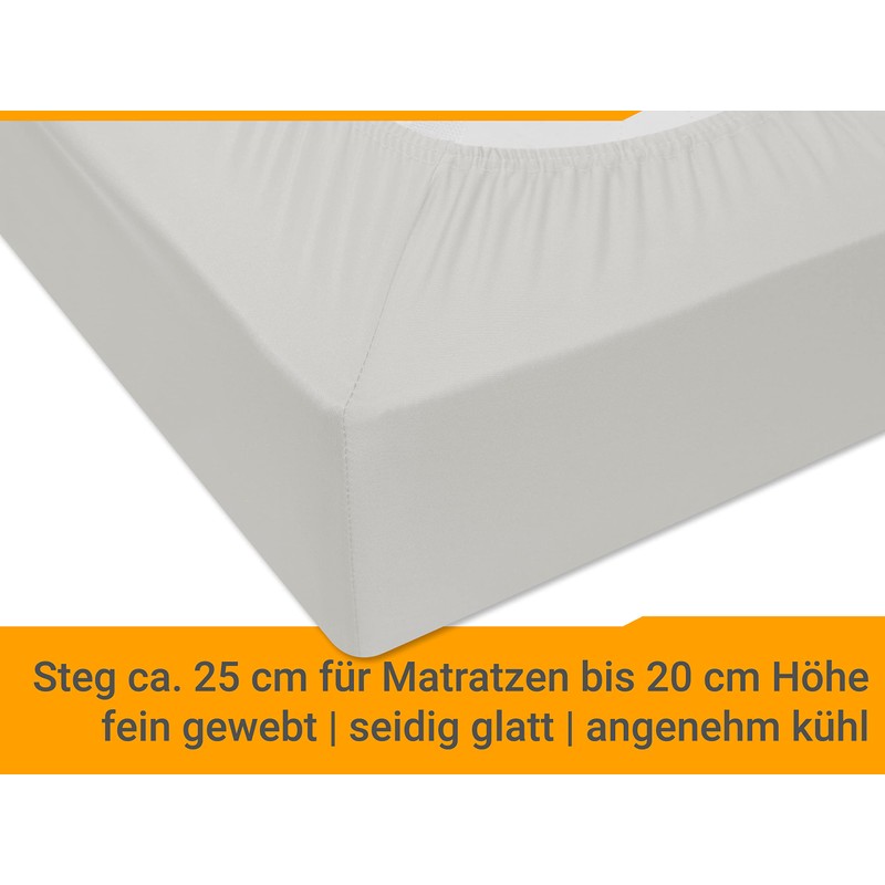 Npluseins Micro-fibre Fitted Sheet – Breathable and Suitable for Allergy