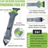 9 in 1caulk smoothingand Grouting Tool, silicone remover，Sealant Trimming and