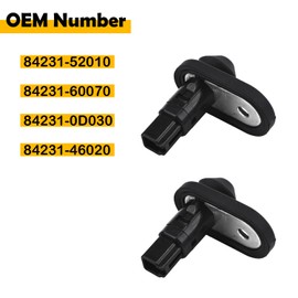 Etersec 84231-52010 2PCS Door Jamb Courtesy Light Switches Compatible with Toyota Camry Corolla Prius RAV4 4Runner & Lexus RX350 GX470 SC430, Replace 84231-0D030