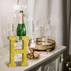 TONIFUL 8 Inch Gold Glitter Letter H Table Centerpiece A-Z
