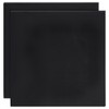 BENECREAT 2Pcs 10x10Inch Silicone Rubber Sheets, Black High Temperature Rsistant